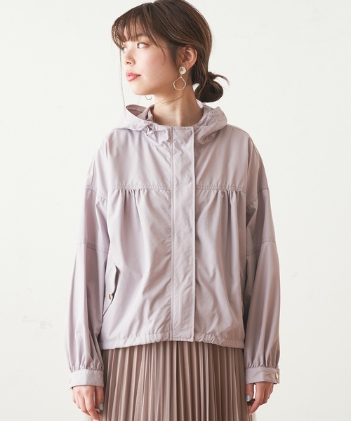 natural couture（ナチュラルクチュール）の「ボリューム袖マウンテンパーカー（マウンテンパーカー・レディース・ベージュ/アイボリー/ピンクベージュ・FREE）」の13枚目の写真