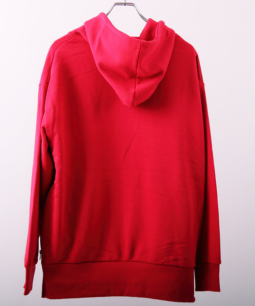 8(eight)(エイト)の「サイドZIP ビッグパーカー プルオーバー(パーカー・メンズ・ホワイト/ブラック/ベージュ/グレー/レッド/ピンク・MEDIUM/LARGE)」の7枚目の写真