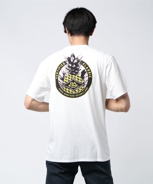 DAKINE(ダカイン)の「DAKINE APPLE Tシャツ(Tシャツ/カットソー・メンズ・ホワイト/ミント・M/L)」の3枚目の写真