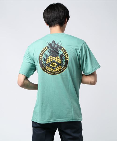 DAKINE(ダカイン)の「DAKINE APPLE Tシャツ(Tシャツ/カットソー・メンズ・ホワイト/ミント・M/L)」の4枚目の写真
