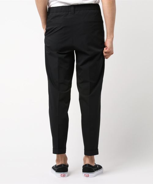 MAISON SPECIAL（メゾンスペシャル）の「"TECH FABRIC" SOLOTEX/ソロテックスアンクルストレッチテーパードパンツ【MAISON SPECIAL/メゾンスペシャル】（スラックス・メンズ・ベージュ/ブラック/カーキ/ネイビー・46/44/48）」の5枚目の写真