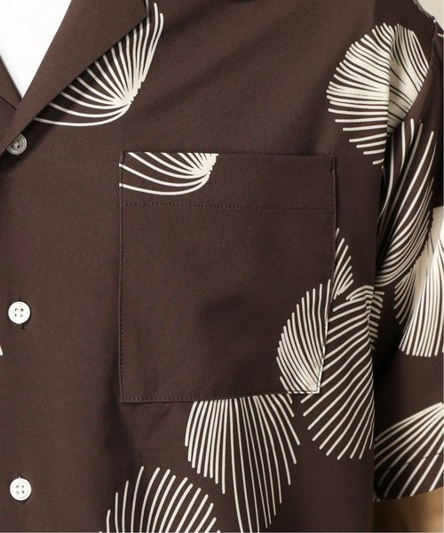 417 EDIFICE（フォーワンセブンエディフィス）の「ストレッチ アロハシャツ（シャツ/ブラウス・メンズ・ブラック/ベージュ/ブラウン・SMALL/MEDIUM/LARGE/X-LARGE）」の12枚目の写真