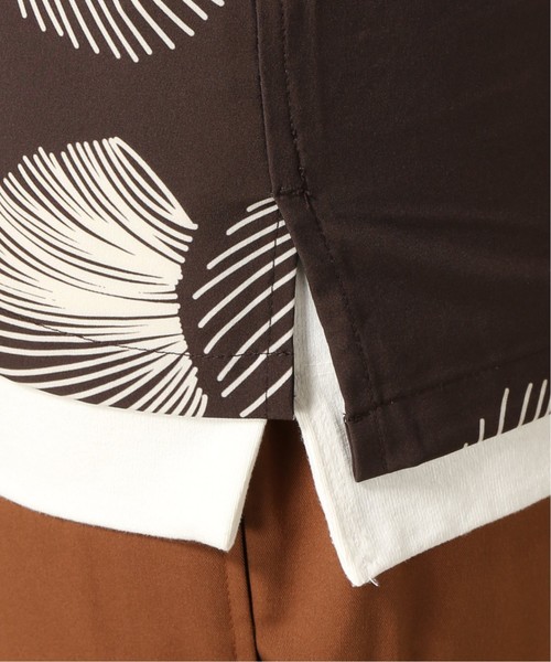 417 EDIFICE（フォーワンセブンエディフィス）の「ストレッチ アロハシャツ（シャツ/ブラウス・メンズ・ブラック/ベージュ/ブラウン・SMALL/MEDIUM/LARGE/X-LARGE）」の15枚目の写真