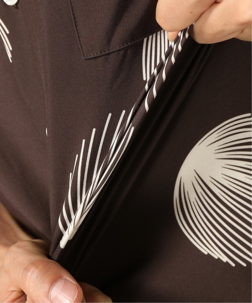 417 EDIFICE（フォーワンセブンエディフィス）の「ストレッチ アロハシャツ（シャツ/ブラウス・メンズ・ブラック/ベージュ/ブラウン・SMALL/MEDIUM/LARGE/X-LARGE）」の16枚目の写真