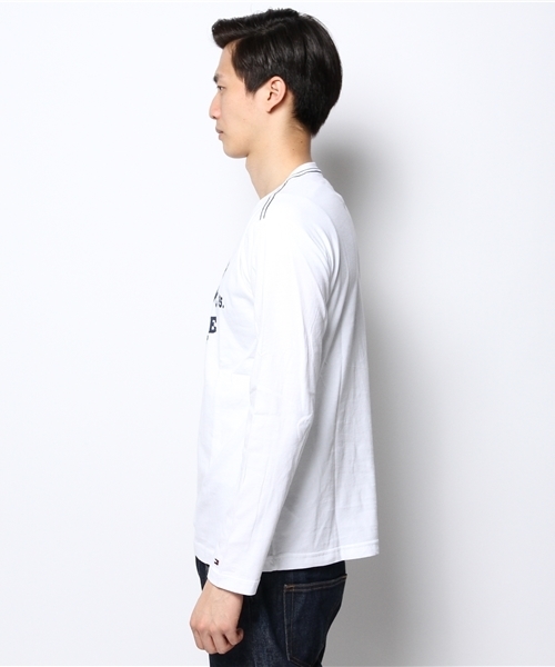 TOMMY HILFIGER（トミーヒルフィガー）の「13FH-CALEB TEE（Tシャツ/カットソー・メンズ・ホワイト/ネイビー/グレー・LARGE/MEDIUM/SMALL/X-LARGE）」の12枚目の写真