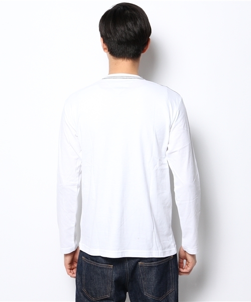 TOMMY HILFIGER（トミーヒルフィガー）の「13FH-CALEB TEE（Tシャツ/カットソー・メンズ・ホワイト/ネイビー/グレー・LARGE/MEDIUM/SMALL/X-LARGE）」の11枚目の写真