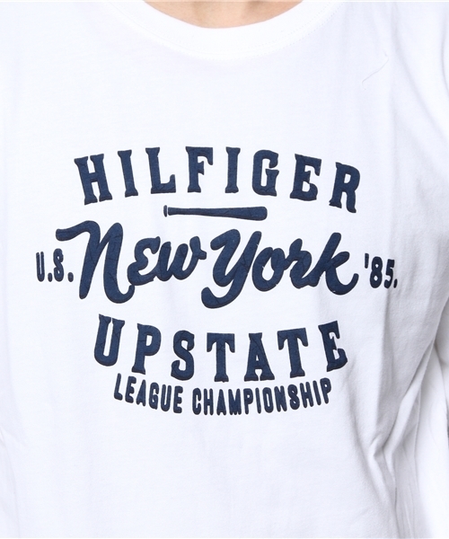 TOMMY HILFIGER（トミーヒルフィガー）の「13FH-CALEB TEE（Tシャツ/カットソー・メンズ・ホワイト/ネイビー/グレー・LARGE/MEDIUM/SMALL/X-LARGE）」の7枚目の写真