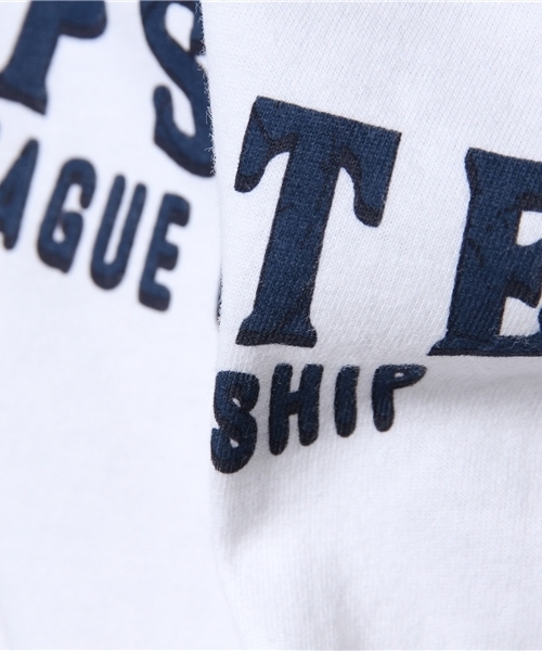 TOMMY HILFIGER（トミーヒルフィガー）の「13FH-CALEB TEE（Tシャツ/カットソー・メンズ・ホワイト/ネイビー/グレー・LARGE/MEDIUM/SMALL/X-LARGE）」の4枚目の写真