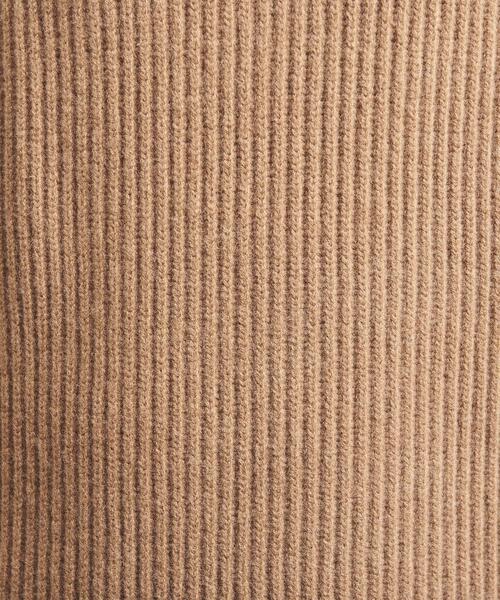 UNITED ARROWS（ユナイテッドアローズ）の「UWSC アゼ タートル ニットワンピース†（ワンピース・レディース・ダークグレー/ベージュ/オフホワイト・FREE）」の10枚目の写真