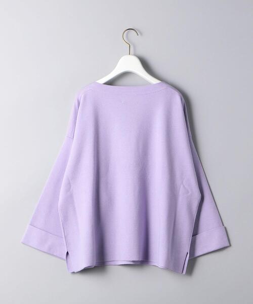 UNITED ARROWS - 【新品】UNITED ARROWS UBCB ガーター編み オフネックニット UNITED ARROWS（ユナイテッドアローズ）の「UBCB ファー クルー