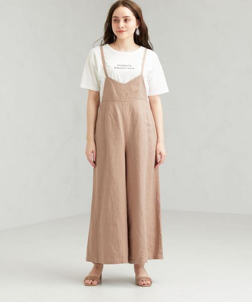 green label relaxingのキャミサロペット green label relaxing（グリーンレーベルリラクシング）の