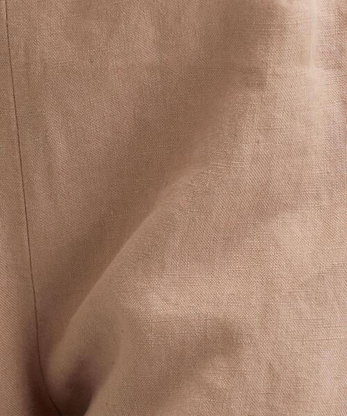 green label relaxing（グリーンレーベルリラクシング）の「[コルトレイクリネン] SC キャミ フレア サロペット（サロペット/オーバーオール・レディース・ブラック/ダークブラウン/ブラウン・FREE）」の15枚目の写真