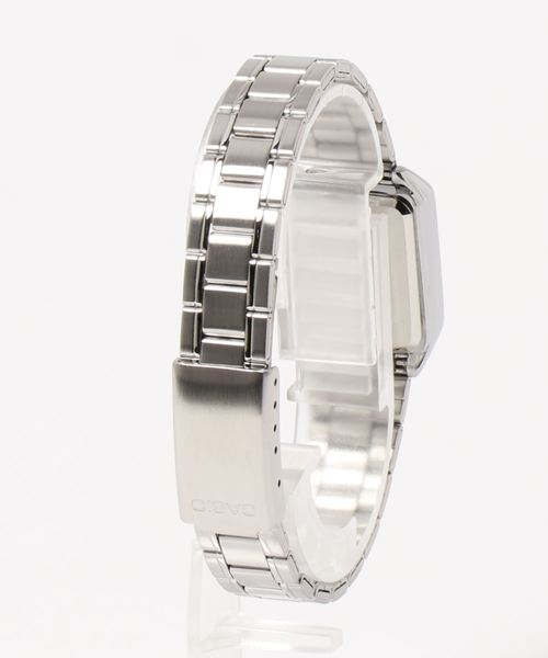 CASIO》クラシックメタルスクエア（アナログ腕時計）｜CASIO