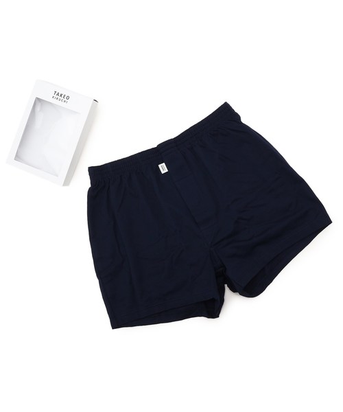 TAKEO KIKUCHI（タケオキクチ）の「ベーシックニットトランクス（トランクス・メンズ・ライトグレー/ブラック/ボルドー/ネイビー・02/03）」の8枚目の写真