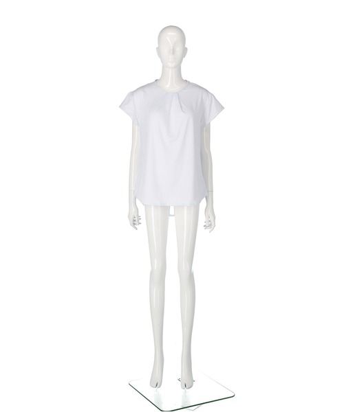 Dalfwin(ダールフィン)の「ビーチサイドウォーキングカバーアップ(Tシャツ/カットソー・レディース・グレー/ブラック/ホワイト・LL/S/M/L)」の13枚目の写真