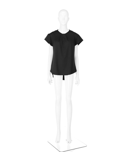 Dalfwin(ダールフィン)の「ビーチサイドウォーキングカバーアップ(Tシャツ/カットソー・レディース・グレー/ブラック/ホワイト・LL/S/M/L)」の14枚目の写真