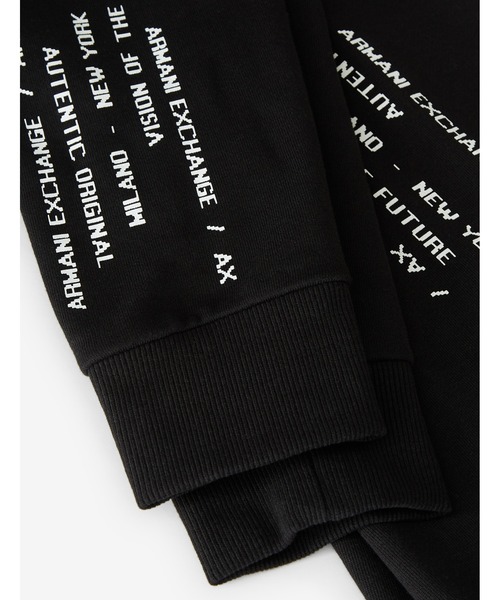 ARMANI EXCHANGE(アルマーニエクスチェンジ)の「【A|Xアルマーニ エクスチェンジ】リサイクルコットン サイドロゴ スウェットジョガーパンツ(スウェットパンツ・レディース・ホワイト/ブラック/コーラル・SMALL/X-SMALL/MEDIUM/LARGE)」の13枚目の写真