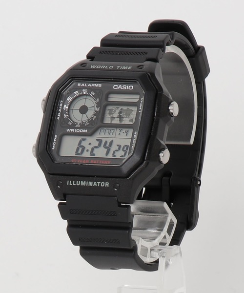『CASIO（カシオ）』ワールドタイム 腕時計（デジタル腕時計）｜INNOCENT（イノセント） 7,480円