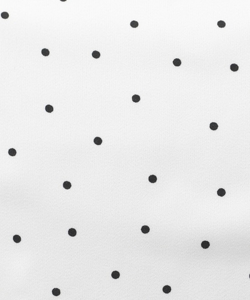 PairPair（ペアペア）の「ドットリボン2WAYワンピース（ワンピース・レディース・ブラック/オフホワイト・FREE）」の4枚目の写真