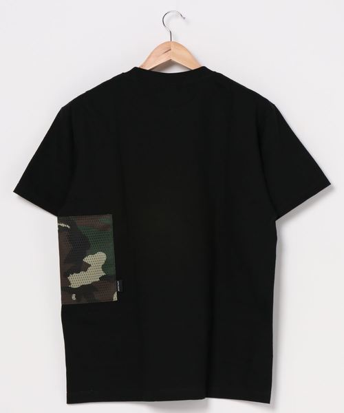 APPLEBUM（アップルバム）の「Mesh Side Pocket T-shirt（Tシャツ/カットソー・メンズ・ヘザーグレー/ブラック・MEDIUM/LARGE/X-LARGE/XX-LARGE/SMALL）」の18枚目の写真