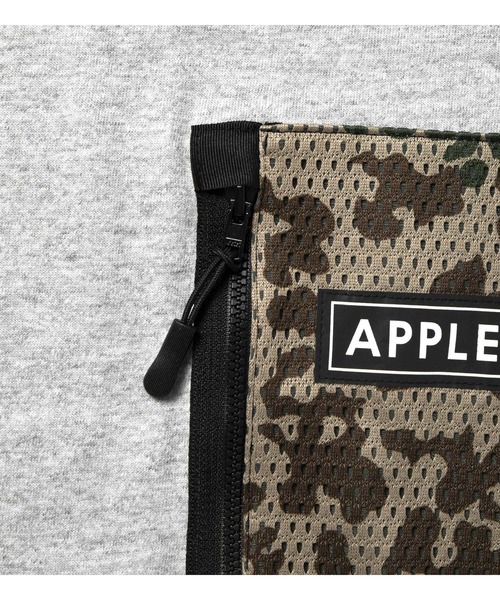 APPLEBUM（アップルバム）の「Mesh Side Pocket T-shirt（Tシャツ/カットソー・メンズ・ヘザーグレー/ブラック・MEDIUM/LARGE/X-LARGE/XX-LARGE/SMALL）」の12枚目の写真