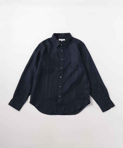 UNITED ARROWS LTD. OUTLET(ユナイテッドアローズアウトレット)の「<A DAY IN THE LIFE> リネン パナマ レギュラーカラーシャツ(シャツ/ブラウス・メンズ・オリーブ/ネイビー/ベージュ・X-LARGE/MEDIUM/SMALL/LARGE)」の3枚目の写真