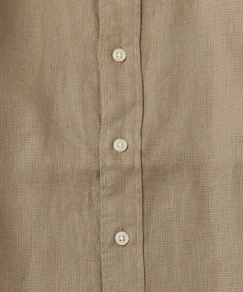 UNITED ARROWS LTD. OUTLET(ユナイテッドアローズアウトレット)の「<A DAY IN THE LIFE> リネン パナマ レギュラーカラーシャツ(シャツ/ブラウス・メンズ・オリーブ/ネイビー/ベージュ・X-LARGE/MEDIUM/SMALL/LARGE)」の9枚目の写真