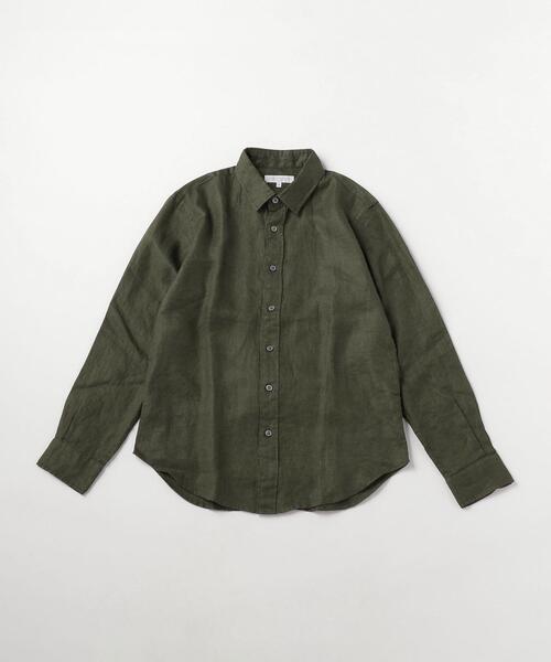 UNITED ARROWS LTD. OUTLET(ユナイテッドアローズアウトレット)の「<A DAY IN THE LIFE> リネン パナマ レギュラーカラーシャツ(シャツ/ブラウス・メンズ・オリーブ/ネイビー/ベージュ・X-LARGE/MEDIUM/SMALL/LARGE)」の11枚目の写真