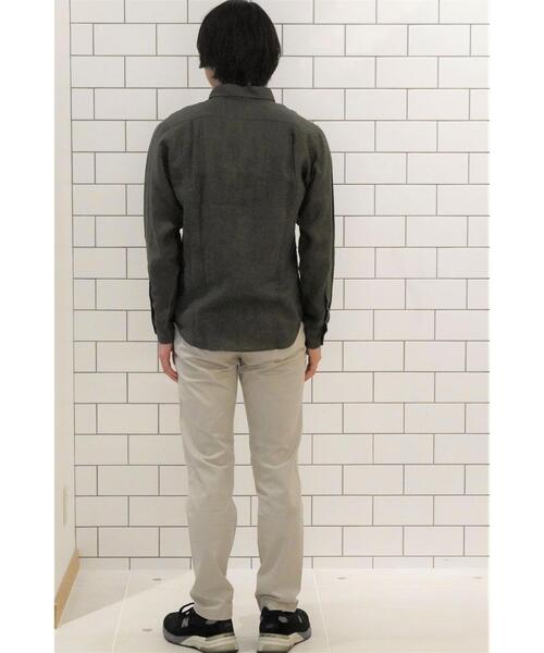 UNITED ARROWS LTD. OUTLET(ユナイテッドアローズアウトレット)の「<A DAY IN THE LIFE> リネン パナマ レギュラーカラーシャツ(シャツ/ブラウス・メンズ・オリーブ/ネイビー/ベージュ・X-LARGE/MEDIUM/SMALL/LARGE)」の13枚目の写真