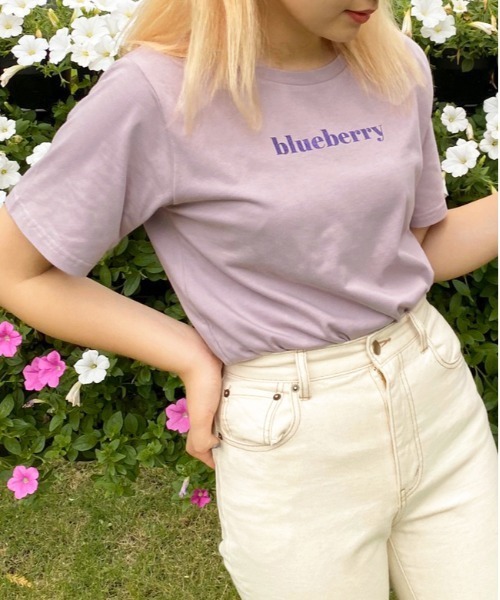 apres jour（アプレジュール）の「ぱくぱくアイスクリームTシャツ【ZOZOTOWN限定アイテム】【７AP】（Tシャツ/カットソー・レディース・オフホワイト/ミント/モカ/ラベンダー/ライトピンク・フリー）」の4枚目の写真