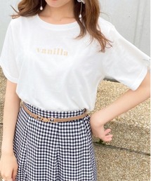 apres jour | ぱくぱくアイスクリームTシャツ【ZOZOTOWN限定アイテム】【７AP】(Tシャツ/カットソー)