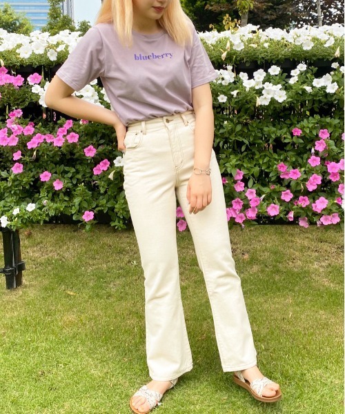 apres jour（アプレジュール）の「ぱくぱくアイスクリームTシャツ【ZOZOTOWN限定アイテム】【７AP】（Tシャツ/カットソー・レディース・オフホワイト/ミント/モカ/ラベンダー/ライトピンク・フリー）」の21枚目の写真