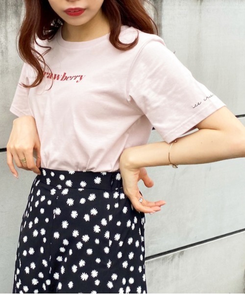 apres jour（アプレジュール）の「ぱくぱくアイスクリームTシャツ【ZOZOTOWN限定アイテム】【７AP】（Tシャツ/カットソー・レディース・オフホワイト/ミント/モカ/ラベンダー/ライトピンク・フリー）」の22枚目の写真