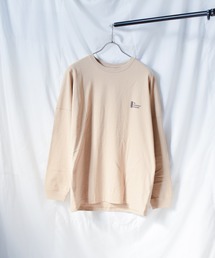 TRAP/U （トラップユー）の「【TRAP/U】バックプリント長袖ドルマンTシャツ（Tシャツ/カットソー）」