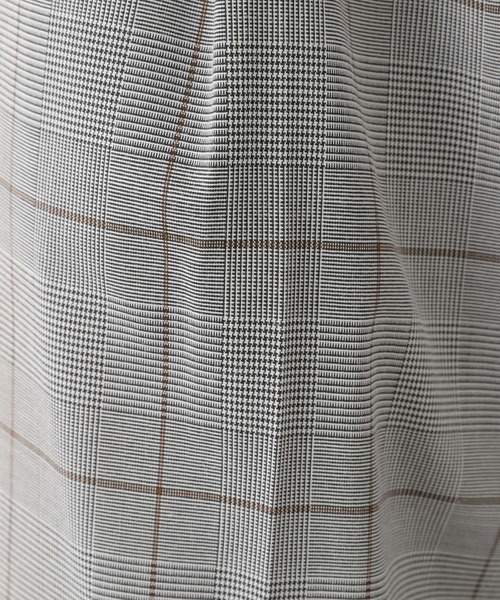 LEPSIM（レプシィム）の「ストレートチェックスラックスパンツ　892085（スラックス・レディース・チャコールグレー/ベージュ/グレー・SMALL/MEDIUM/LARGE）」の15枚目の写真