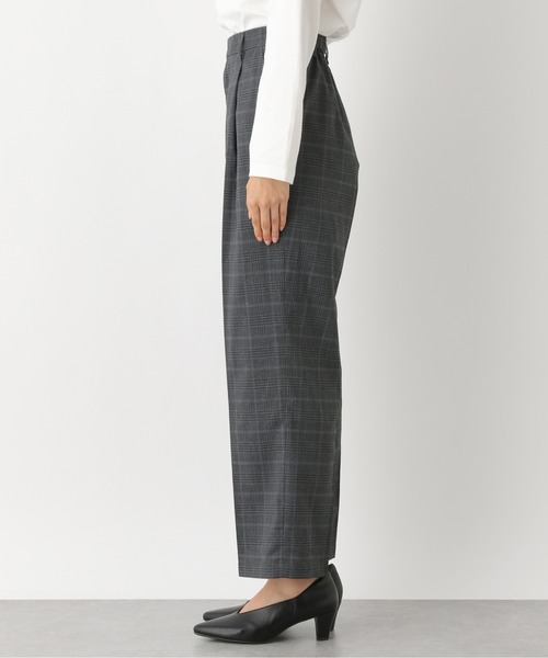 LEPSIM（レプシィム）の「ストレートチェックスラックスパンツ　892085（スラックス・レディース・チャコールグレー/ベージュ/グレー・SMALL/MEDIUM/LARGE）」の8枚目の写真