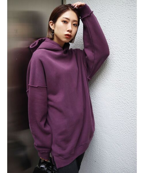 ワンピースオーバーサイズフードワンピース ワンピース Emoda エモダ のファッション