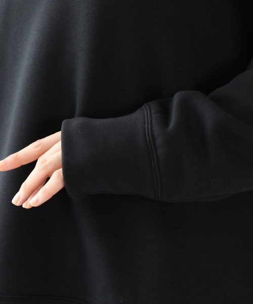 LOWRYS FARM（ローリーズファーム）の「キモウフーディー　922938（パーカー・レディース・ブラック/ブルー/グリーン/アイボリー/ベージュ・FREE）」の12枚目の写真