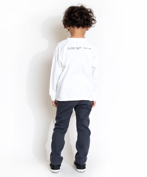 DILASH(ディラッシュ)の「ストレッチ スリムシルエットパンツ(デニムパンツ・キッズ・ブラック/ベージュ/パープル/カーキ/サックスブルー・130/90/150/80/120/140/110/100)」の10枚目の写真