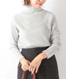 SHIPS any（シップス エニィ）の「SHIPS any: フェイクパール タートルニットプルオーバー◇（ニット/セーター・レディース）」