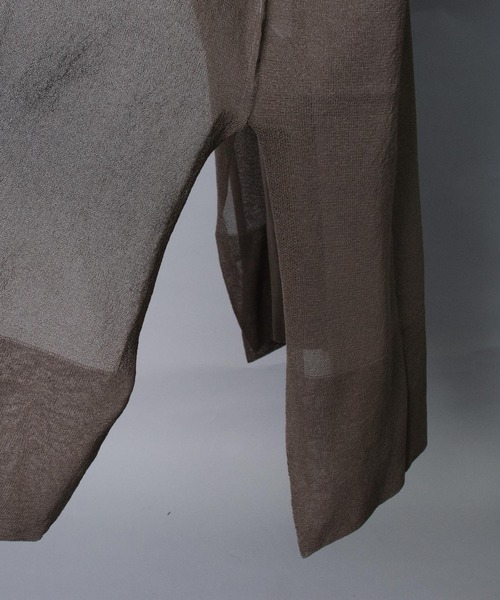 ADAWAS（アダワズ）の「【 ADAWAS / アダワス】 SHEER LONG CARDIGAN