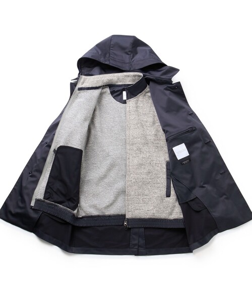 Mackintosh 6WAY フード 付き ステンカラーコート LIMONTA MACKINTOSH PHILOSOPHY（ﾏｯｷﾝﾄｯｼｭ ﾌｨﾛｿﾌｨｰ）の「LIMONTA