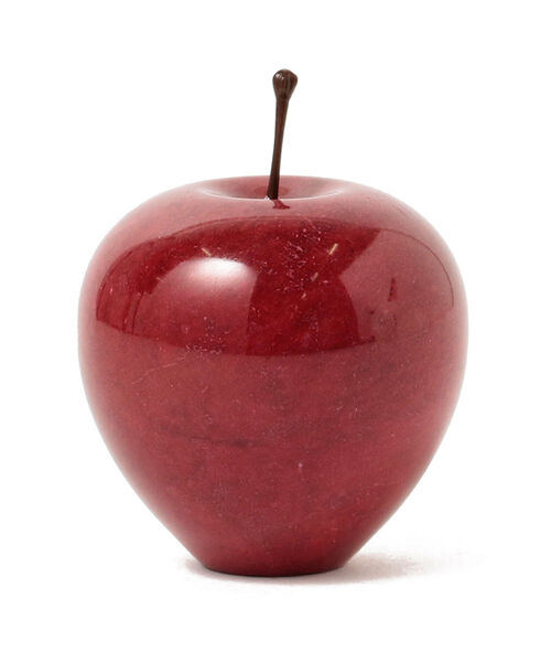 bpr BEAMS（ビーピーアール ビームス ）の「DETAIL INC. / Marble Apple Large（インテリア雑貨・メンズ・レッド/ブラック・ONE SIZE）」の6枚目の写真