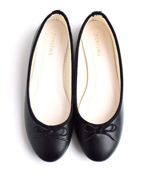 e-zakkamania stores(イーザッカマニアストアーズ)の「マット バレエシューズ(バレエシューズ・レディース・ブラック/レオパード/ホワイト・L/M/LL/S)」の7枚目の写真