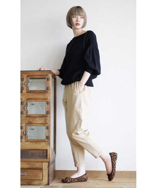 e-zakkamania stores(イーザッカマニアストアーズ)の「マット バレエシューズ(バレエシューズ・レディース・ブラック/レオパード/ホワイト・L/M/LL/S)」の6枚目の写真