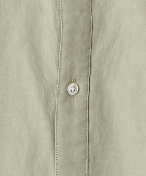 BRACTMENT（ブラクトメント）の「[ ブラクトメント ] BRACTMENT ダルアセテート ホスピタル シャツ（シャツ/ブラウス・メンズ・ライム/ナチュラル・40/38/36）」の10枚目の写真