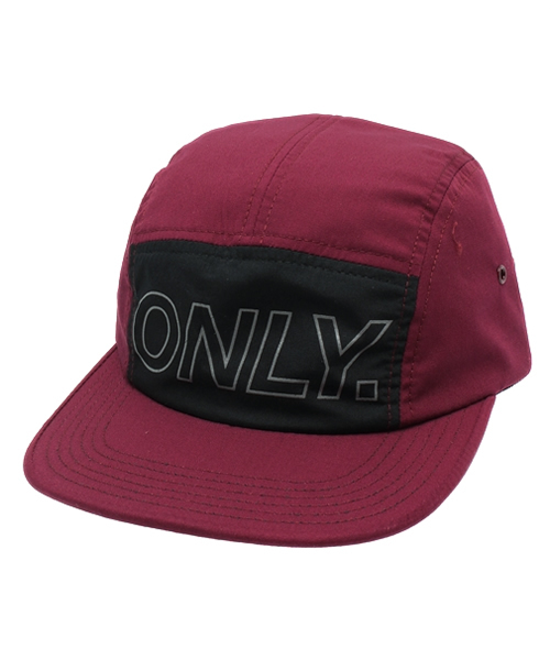 ONLY NY(オンリーニューヨーク)の「ONLY NY / Reflective Logo 5パネル キャップ(キャップ・メンズ・ホワイト/ブラック/レッド系その他・ONE SIZE)」の1枚目の写真