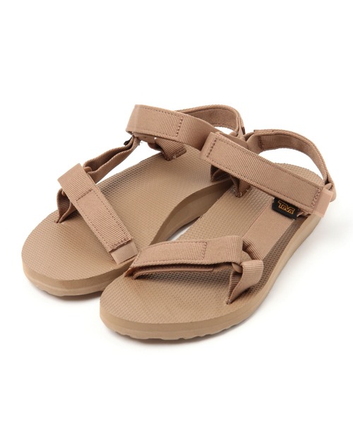 Teva(テバ)の「【Teva(テバ)】ORIGINAL UNIVERSAL(サンダル・レディース・ブラウン/ブラック・24/23)」の1枚目の写真