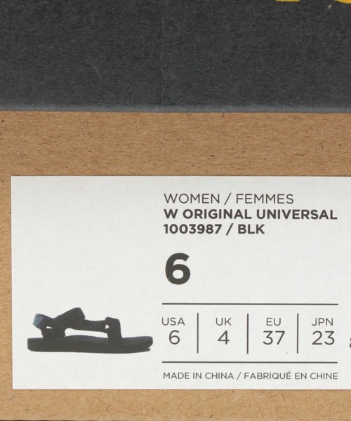 Teva(テバ)の「【Teva(テバ)】ORIGINAL UNIVERSAL(サンダル・レディース・ブラウン/ブラック・24/23)」の18枚目の写真