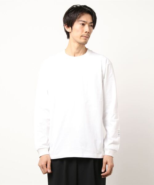 CONVERSE STARS（コンバーススターズ）の「Product Label風プリントロンT（Tシャツ/カットソー・メンズ・ホワイト/ブラック・MEDIUM/LARGE）」の12枚目の写真